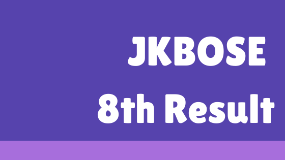 Jkbose 8th Class Result 21 Diet Jk Board 8 Merit List District Wise