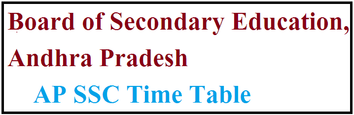 Ap Ssc Time Table 2023 Download Bseap 10th Class Public Exam Date