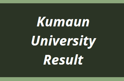 Kumaun University Result 